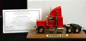 Matchbox Kenworth Cab W-900 Semi-Tractor Red/Gold Limited Edition KS188SB1 1:58 - Picture 1 of 7