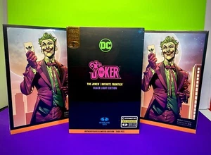 2023 McFarlane DC Gold Label EE Excl Infinite Frontier - THE JOKER (Black Light) - Picture 1 of 17