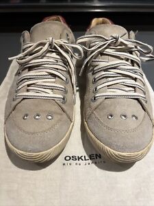 Osklen Riva Soft Touch Leather Sneakers Shoe Size 10 (43)