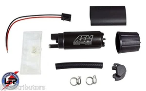 AEM 50-1000 HIGH FLOW 320LPH IN-TANK FUEL PUMP KIT  PUMP W/INSTALLATION KIT - Picture 1 of 9
