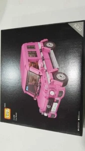 Brand new mini blocks #1129 Pink Off-road Car - Picture 1 of 2