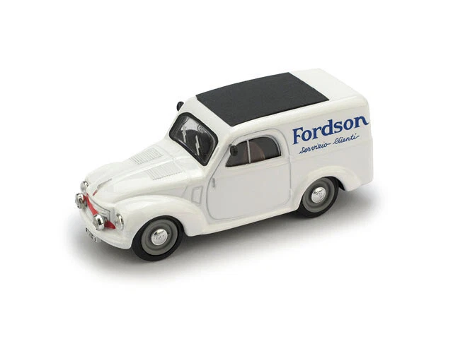 FIAT 500C FURGONE FORDSON 1950 1:43  BRUMM R545 - Immagine 1 di 1