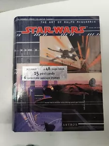Libro de Star Wars El Arte de Ralph McQuarrie con Postales y Estampillas NUEVO EN CAJA - Imagen 1 de 5
