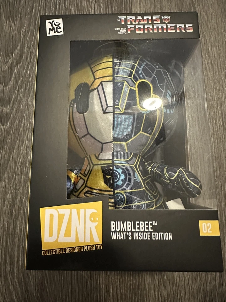 Peluche DZNR Transformers Bumblebee Yume What’s Inside Edition #02 Foto 1 de 4