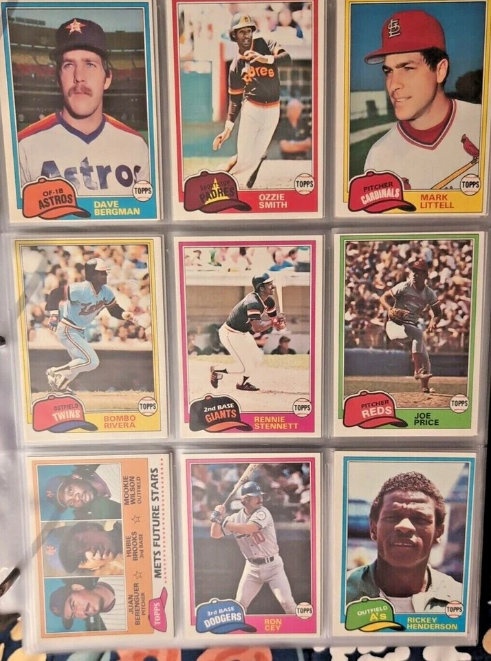 1981 Topps 251-500 base cards Pick from drop down list - Image 1 of 2