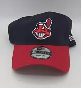 Cleveland Indians New Era 49Forty Fitted Hat Cap Men's Medium MLB Baseball New - Picture 1 of 4