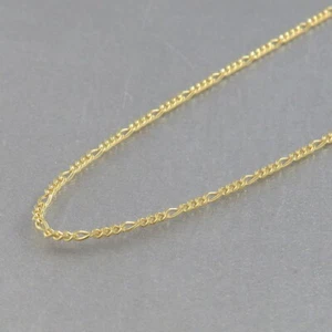 Halskette Kette Fiagro ca. 55 cm, 2,1x0,5mm 585/14k Gelbgold - NEU 264 - Picture 1 of 3