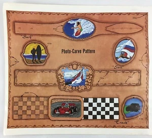 Bandas y etiquetas deportivas Doodle Page de colección serie 1D página 11 herramienta artesanal patrón de cuero - Imagen 1 de 4