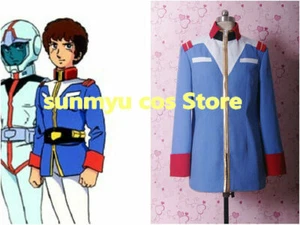 NUEVO TRAJE MÓVIL GUNDAM Amuro Ray Chaqueta Azul Sayla Masa Rosa Disfraz Cosplay - Imagen 1 de 8