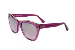Tod's TO0171 83Z Occhiali da sole da donna viola occhio di gatto sfumati 57-17-140 mm - Foto 1 di 3