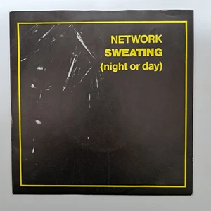 NETWORK - Sweating (Night or Day) Super Rare 1984 UK Picture Sleeve Vinyl Single - Picture 1 of 7