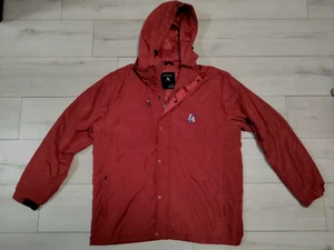 Antigua Los Angeles Clippers Basketball Weather Jacket with Hood XXL Sewn Logo - Picture 1 of 5