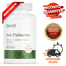 Saw Palmetto ESTRATTO 360 Compresse Integratore Serenoa-Repens Prostata Capelli