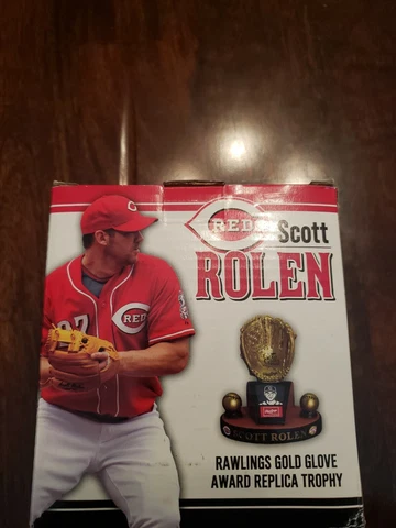 Cincinnati Reds 3B Scott Rolen 2012 Gold Glove Award Replica Cover