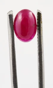 Ruby Cabochon Oval Sugarloaf Natural 2.07cts - Picture 1 of 8