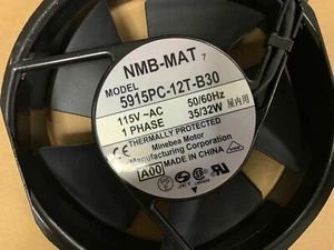 für NMB-MAT 5915PC-12T-B30-A00 Lüfter 115V 50/60Hz 35/32W 5915PC-12T-B30 NEU - Bild 1 von 4