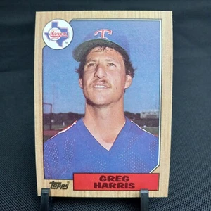 Tarjeta de béisbol 1987 Topps Greg Harris Texas Rangers #44 (1A595) - Imagen 1 de 3