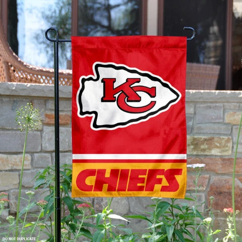 KC Chiefs Garden Flag and Yard Banner Cover