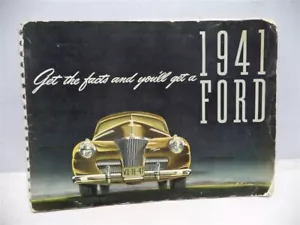 1941 Ford Dealer Album Book - Foto 1 di 12