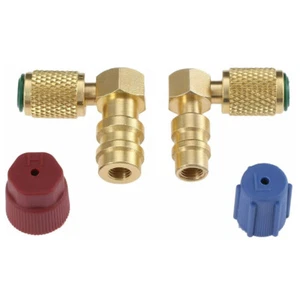 Adaptador de conversión de modernización de puerto de montaje de CA alta/baja R12 a R134 A acoplador rápido - Imagen 1 de 10