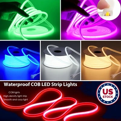 Tira de luz de neón LED MAZORCA impermeable de 100 pies 110 V 480 LED/m decoración de bar para el hogar al aire libre Foto 1 de 4