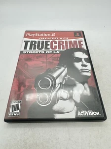 True Crime Streets of LA (PS2 PlayStation 2) Greatest Hits CIB Tested VGC - Picture 1 of 5