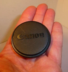 AUTHENTIC CANON 43mm SLIP ON CAMERA LENS CAP PUSH FITS ONTO 43mm FILTERS #7 - Picture 1 of 2