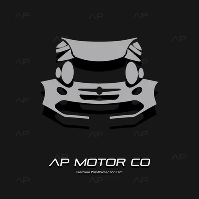 Kit brillante de protección de pintura pop para salón Fiat 500L 2018-2020 TPU PPF Foto 1 de 4