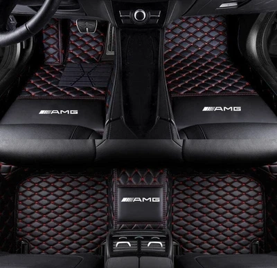 3D Luxus Auto Fußmatten Liner für-Mercedes-Benz A-Klasse, B-Klasse, C-Klasse - Bild 1 von 4