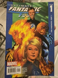 Ultimate Fantastic Four #1 - Marvel 2004 - 1st App of Maker, Team App Origin 9.2 - Picture 1 of 6