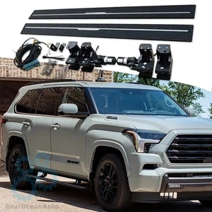 2PCS Electric Side Steps Power Running Boards Fits For Toyota Sequoia 2023-2025 - Foto 1 di 7