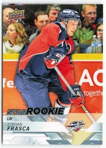 Jordan Frasca Upper Deck CHL Star Rookie SP 2018-19 - Windsor Spitfires - Imagen 1 de 2
