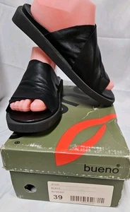 Bueno Jesse Damen-Slipper schwarz EU-Größe 39 US-Größe 8 Sommerschuhe guter Zustand - Bild 1 von 23