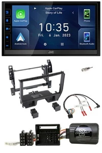 JVC DAB Bluetooth Lenkrad USB 2DIN Autoradio für Citroen C3 2010-2014 - Bild 1 von 11