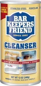Bar Keepers Friend Multi Reiniger Politur 12 Unzen 4er Pack Edelstahl C... - Bild 1 von 5