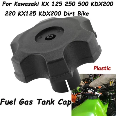 Tapa de gas 1 pieza para Kawasaki KDX 200 220R KX80 500 250 125 100 KLX250R 300R KLX650 Foto 1 de 4