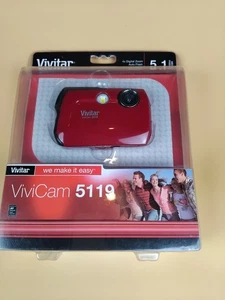 Vivitar Vivicam 5119 New And Sealed Red - Picture 1 of 5