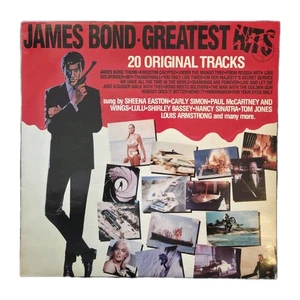 "JAMES BOND-GREATEST HITS" 1982 OZ 20Tk LP [John Barry PAUL McCARTNEY Tom Jones] - Picture 1 of 4