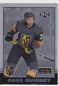 20/21 PLATINUM..GAGE QUINCEY..ROOKIE..RETRO..CARD # R-84..GOLDEN KNIGHTS - Picture 1 of 1