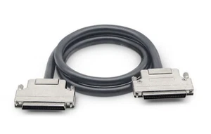 68pin SCSI Cable CN68P To CN68P Male To Male Data Signal Cable Metal Plug - Picture 1 of 6
