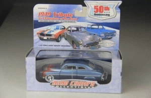 1949 FORD MERCURY HOTROD BLUE 50 TH ANNIVERSARY ROAD CHAMPS 1:43 - Picture 1 of 5