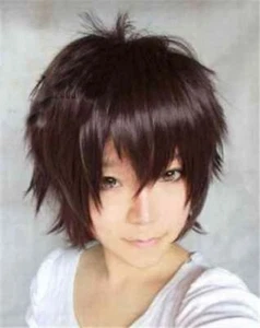 Sexy Short Hair Full Wigs Multi-color Cosplay Costume Fashion Anime Party Hair - Picture 1 of 17