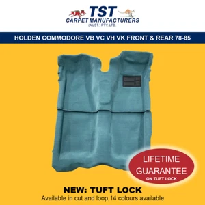 MOULDED CAR CARPET FITS (G11) HOLDEN COMMODORE VB VC VH VK FRONT & REAR 78-85 - Picture 1 of 35