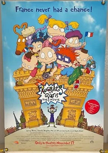 PÓSTER DE PELÍCULA RUGRATS IN PARIS THE MOVIE DS ROLL ORIGINAL DE UNA HOJA (2000) - Imagen 1 de 1