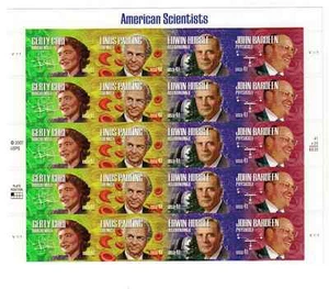 Scott #4224/7...41 Cent...American Scientists...Sheet of 20 - Picture 1 of 1