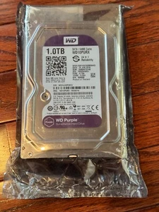 Western Digital 1TB WD Purple Surveillance Hard Drive SATA/64MB WD10PURX - Bild 1 von 2