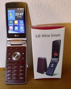 COME NUOVO - LG Wine Smart H410 4GB Rosso - Android Smartphone Flip Sbloccato - Foto 1 di 10
