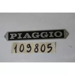 Targhetta sponda posteriore Rear nameplate emblem Piaggio Ape 175 401 - Imagen 1 de 2