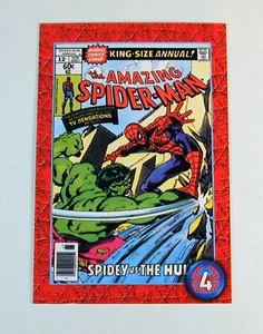 Johnny Lightning The Amazing Spider-Man (4) "Spidey/Hulk" Mini Comic Book Cover - Picture 1 of 1