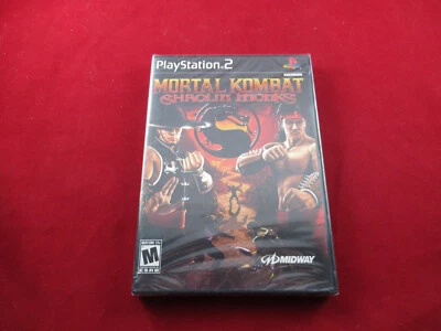 Mortal Kombat: Shaolin Monks (Sony PlayStation 2, 2005) *Factory Sealed* - Image 1 of 2